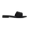 Franca Woven Slide Sandals Women Dressy or Casual with Memory Foam | Comfortable Summer Shoes for Women | Lightweight Slip-On