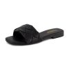 Franca Woven Slide Sandals Women Dressy or Casual with Memory Foam | Comfortable Summer Shoes for Women | Lightweight Slip-On