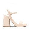 Heels for Women Block Chunky Platform High Heels Open Toe GISELLE Fashion Wedding Party Evening Prom Dance Ankle Strap Dress