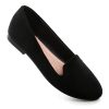 Women Cute Slip-On Ballet Shoes Soft Solid Classic Pointed Toe Flats