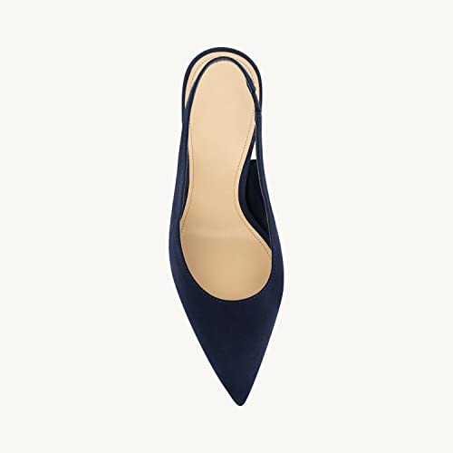 Womens Slingback Pointed Toe Stiletto Pumps Slip-on High Heels Office Lady Sandals Party Prom Dress Shoes