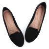 Women Cute Slip-On Ballet Shoes Soft Solid Classic Pointed Toe Flats