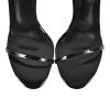 Strappy High Stiletto Heels, Ankle Strap Buckle Heeled Womens Sandals, Sexy Comfort Open Round Toe Heels for Daily Party Dress