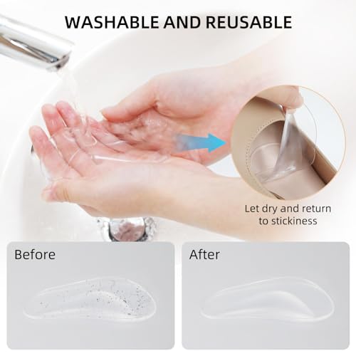 Arch Support Inserts, Gel Arch Support Cushions for Flat Feet Plantar Fasciitis, Shoe Insoles for Pain Relief - Woman & Man,