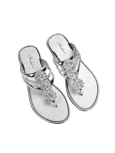 Women's Flat Sandals Flip Flop Sandals Summer Slip on Dressy Thong Sandal